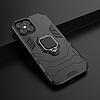 Ring Armor Case Kickstand strapabíró, masszív burkolat iPhone 12 Pro Max készülékhez, fekete