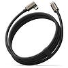 Ringke 3.2 generációs 2x2 USB-C, PD 3.1 240W 2m-es szögletes kábel - fekete