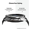 Ringke Bezel Styling tok keretes borítékgyűrű Samsung Galaxy Watch 3 45mm fekete (GW3-45-61)