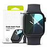 Ringke Dual Easy 3 db-os védőfólia Apple Watch 10 42 mm-hez