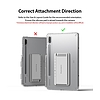 Ringke Fusion Combo Kiemelkedő kemény tok TPU kerettel Samsung Galaxy Tab S7 11´´ készülékhez + öntapadó, összecsukható állvány átlátszó (FC475R39)
