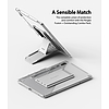 Ringke Fusion Combo Kiemelkedő kemény tok TPU kerettel Samsung Galaxy Tab S7 11´´ készülékhez + öntapadó, összecsukható állvány átlátszó (FC475R39)
