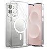Ringke Fusion mágneses MagSafe tok Samsung Galaxy S25 Edge-hez - átlátszó