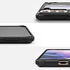 Ringke Fusion X Design tartós PC-tok TPU bumper Samsung Galaxy S21+ 5G (S21 Plus 5G) fekete (Ticket band) (XDSG0052) készülékhez