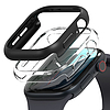 Ringke Slim 2 db-os Apple Watch 10 42 mm-es tok - átlátszó és matt fekete