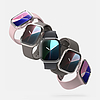 Ringke Slim 2 db-os Apple Watch 10 42 mm-es tok - átlátszó és matt fekete