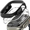 Ringke Slim 2 db-os tok Apple Watch Ultra 1/2 (49 mm) okosórához - átlátszó és matt fekete