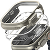 Ringke Slim 2 db-os tok Apple Watch Ultra 1/2 (49 mm) okosórához - átlátszó és titán