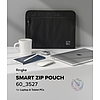 Ringke Smart Zip Pouch univerzális tok laptophoz, tablethez (13"-ig), állványhoz, táskához, szervezőhöz, sötétkék