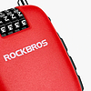 Rockbros 32420981001 kerékpárzár behúzható kábellel - piros
