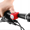 Rockbros CB1709RD elektronikus kerékpárcsengő - piros
