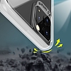 S-Case flexibilis burkolatú TPU tok Huawei P40 Lite E fekete