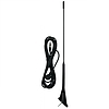 SAL 90557 autóantenna tetőre, VW Golf, M5 csavar, DIN csatlakozó, 400 mm, 52, gumi burkolat