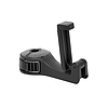 SAL SA 062 autós telefontartó, 2in1, mobiltartó, csomagakasztó, fejtámla rúd rögzítés, 10 - 16 mm, 4 - 10 kg terhelés