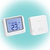 SALUS RT520RF vezeték nélküli szobatermosztát, Opentherm csatlakozó, kontaktus kimenet, LCD, PIN kód, szerviz figyelmeztető, 5 - 32,5 C