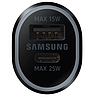 Samsung autós töltő 2 x USB 25W fekete (EP-L4020NBEGEU)