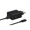 Samsung USB-C 50W-os töltő USB-C kábellel - fekete