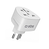 SBS CH Utazó Adapter - Univerzális - Fehér