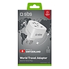 SBS CH Utazó Adapter - Univerzális - Fehér