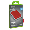 SBS TEBB5000MAG1CR 5000 mAh MagSafe kompatibilis külső akkumulátor - piros
