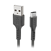 SBS TECABLEMICROC15K USB-A - USB-C kábel 1,5 m - fekete