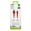SBS TECABLEMICROC15R USB-A - USB-C kábel 1.5m - Piros