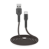 SBS TECABLETC3MTK USB-A - USB-C kábel 3m - fekete