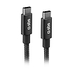 SBS TECABLETCC20BK USB-C kábel - USB-C 25W tápellátás 1.5m - szürke