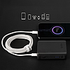 SBS TECABLETISSUETCCG USB-C - USB-C 1.5m 60W fonott kábel - szürke