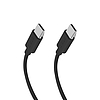 SBS TECABLETISSUETCK USB-C - USB-C 1.5m 60W fonott kábel - fekete