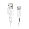 SBS TECABLEUSBIP589W USB-A - Lightning kábel - Fehér