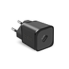 SBS TETRGAN1C20K 20W GaN USB-C fali töltő tápellátással - fekete