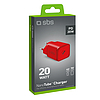 SBS TETRGAN1C20R 20W GaN fali töltő tápellátással - piros