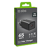 SBS TETRGAN1C65W 65W GaN tápellátási töltő - fekete