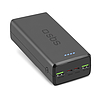 SBS TTBB30000PD20K külső akkumulátor 30000 mAh 2 x USB-C 2 x USB-A - fekete