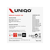 SBS UQWIR10WQI 10W Quick Charge 3.0 vezeték nélküli töltő - fekete