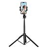 Selfie stick állvány Bluetooth távirányítóval UGREEN 15062, fekete (15062)