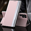 Sleep Case Pro Samsung Galaxy S25 Ultra tok kihajtható és állvánnyal - rózsaszín