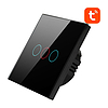 Smart Light Switch WiFi Avatto TS02-EU-B3 3 utas, fekete (TS02-EU-B3)