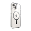 Speck Gemshell Grip + MagSafe - Tok iPhone 15 / iPhone 14 / iPhone 13 készülékekhez Tiszta / Chrome Finish (150494-3223)