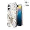 Speck Presidio Lux ClickLock & MagSafe - tok iPhone 16-hoz Sunshine Daisies / átlátszó / arany (150745-3257)