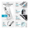 Speck Presidio Perfect-Clear Grip ClickLock & MagSafe - tok iPhone 16 Plus készülékhez átlátszó / krómozott felület / Serene ezüst (150716-3199)
