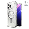 Speck Presidio Perfect-Clear Grip ClickLock & MagSafe - tok iPhone 16 Pro Max készülékhez átlátszó / krómozott felület / Serene ezüst (150728-3199)