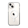 Speck Presidio Perfect-Clear + MagSafe - iPhone 14 / iPhone 13 tok, MICROBAN bevonattal Clear (150061-5085)