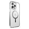 Speck Presidio Perfect-Clear MagSafe - iPhone 15 Pro Max tok átlátszó / krómozott felület / Serene ezüst (150571-3240)