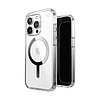Speck Presidio Perfect-Clear MagSafe - tok iPhone 15 Pro készülékhez átlátszó / krómozott felület / Serene ezüst (150559-3240)