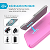Speck Presidio2 Grip ClickLock & MagSafe - iPhone 16 Plus tok igazi rózsaszín / sokkoló rózsaszín / fehér (150713-3249)