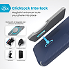Speck Presidio2 Grip ClickLock & MagSafe - iPhone 16 Plus tok parti kék / porszürke / fehér (150713-3206)