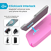 Speck Presidio2 Grip ClickLock & MagSafe - iPhone 16 Pro tok igazi rózsaszín / sokkoló rózsaszín / fehér (150701-3249)