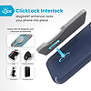 Speck Presidio2 Grip ClickLock & MagSafe - iPhone 16 Pro tok parti kék / porszürke / fehér (150701-3206)